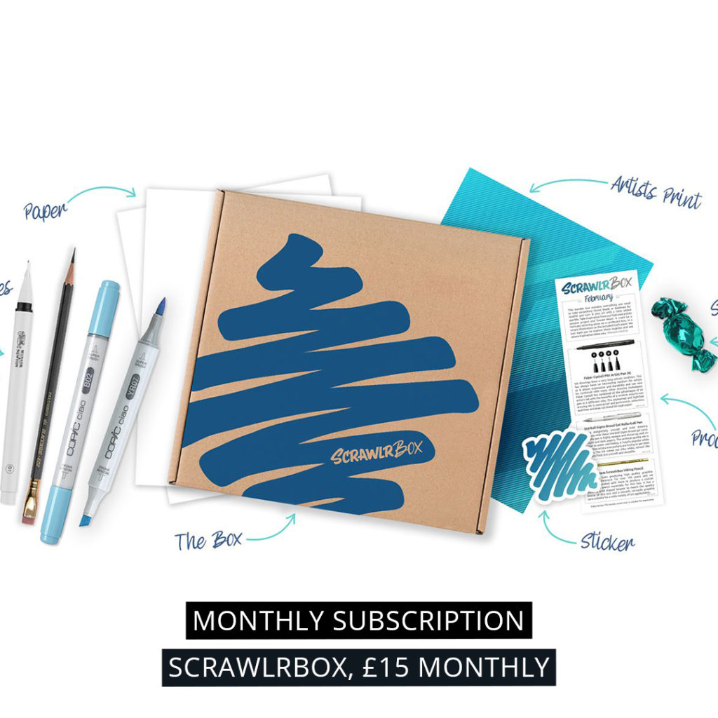 ScrawlrBox - The November '21 ScrawlrBox came with a whole, fresh